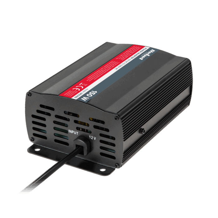 Перетворювач Rebel URZ3160 12V/230V 150W (розетка F-типу: німецька) - Зображення 2