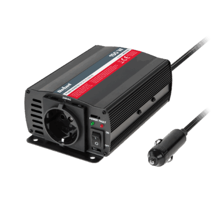 Перетворювач Rebel URZ3160 12V/230V 150W (розетка F-типу: німецька)
