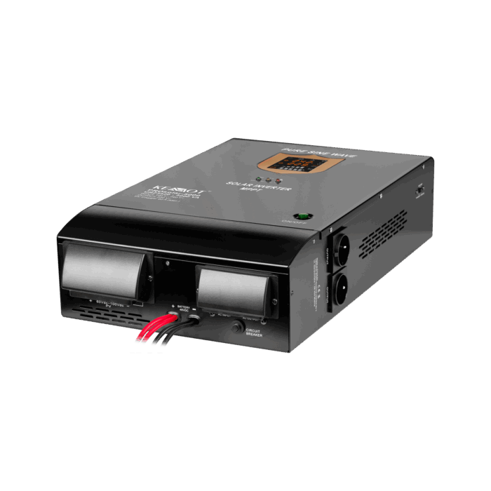 Настінний сонячний перетворювач (інвертор) Kemot URZ3420 PROsolar-5000 (48V 230V 5000VA/3500W) - Зображення 3