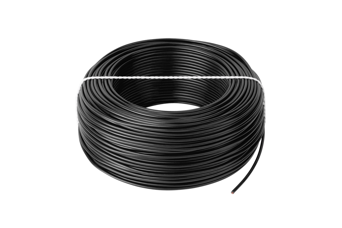 Кабель LGY 1x1.5 H07V-K чорний Кабель LGY 1x1.5 Elektrokabel KAB0871 H07V-K чорний