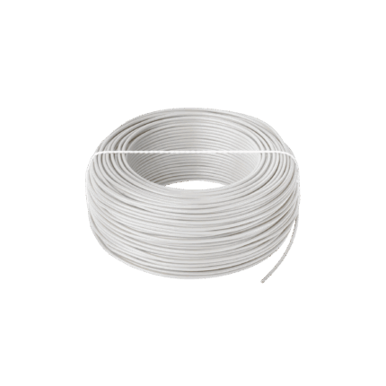Білий кабель LgY 1x1 Elektrokabel KAB0865 H05V-K