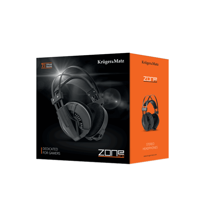 Дротові накладні Krüger&matz KM0627 ігрові навушники Zone Pro - Зображення 5