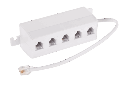 Телефонне підключення 5xSOCKET TEL0018