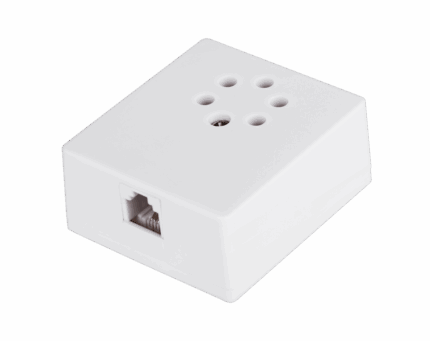 Бельгійська настінна коробка RJ45 TEL0057 + бельгійська телефонна розетка