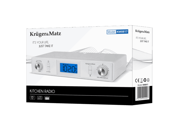 Кухонне радіо Kruger&Matz KM0817 з Bluetooth - Зображення 4