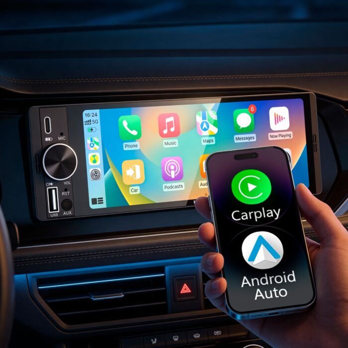 Автомагнітола Kruger&Matz KM2016 CarPlay/AndroidAuto - Зображення 9