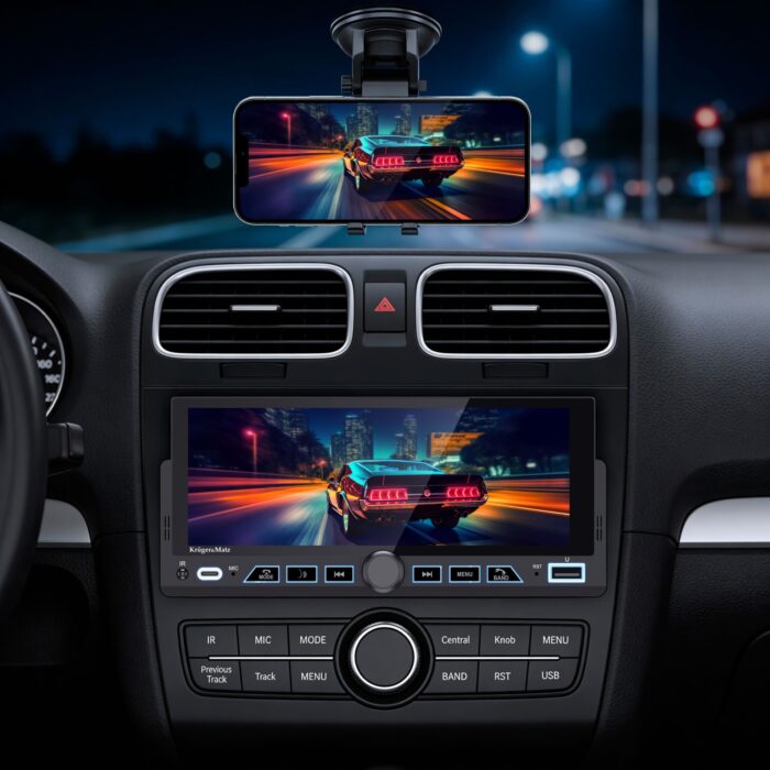Автомагнітола Kruger&Matz KM2017 CarPlay/AndroidAuto - Зображення 10