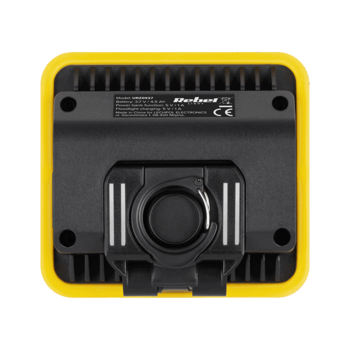 Акумуляторний прожектор Rebel URZ0937 10W - Зображення 2