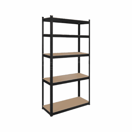 Металева стійка для зберігання 180x90x40 чорного кольору Rebel RB-1251B