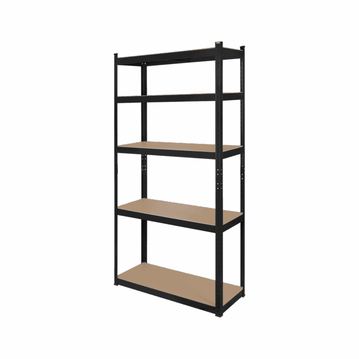 Металева стійка для зберігання 180x90x40 чорного кольору Rebel RB-1251B - Зображення 2