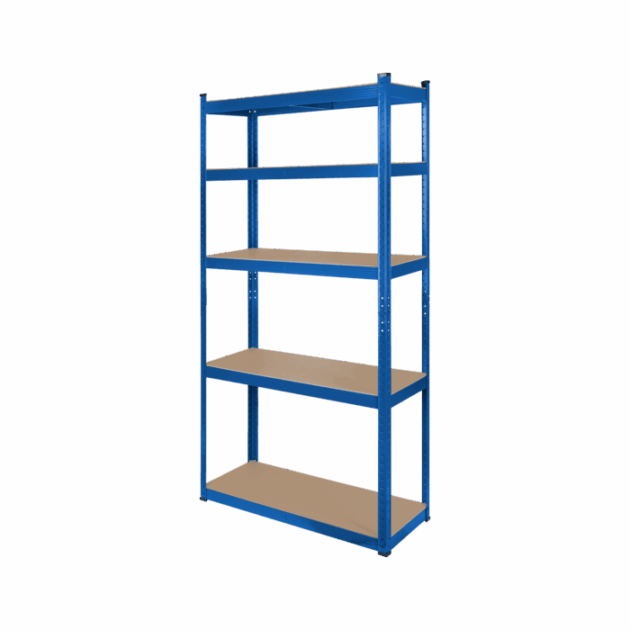 Металевий стелаж для зберігання 180x90x40 синій Rebel RB-1251BL - Зображення 2