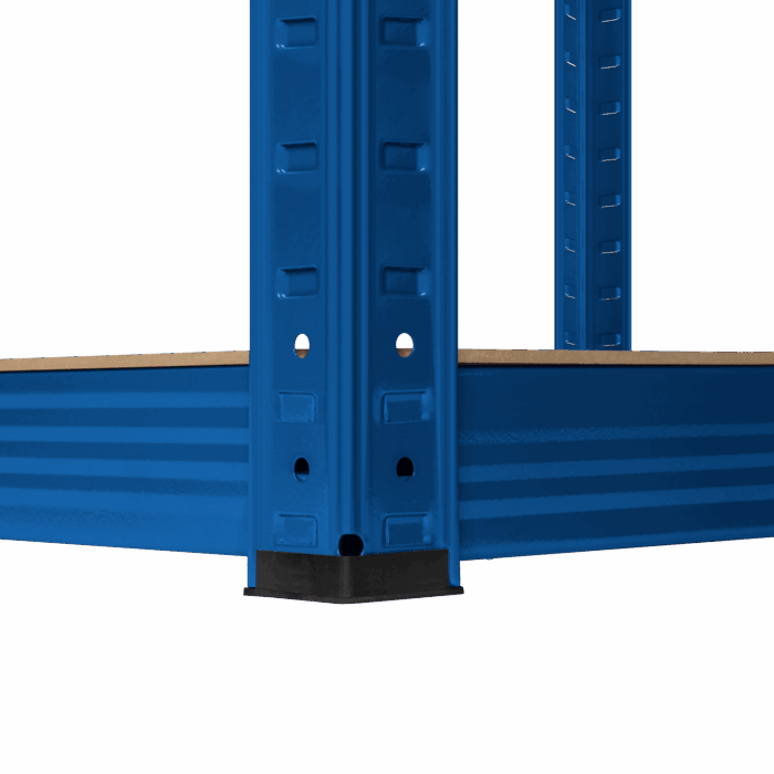 Металевий стелаж для зберігання 180x90x40 синій Rebel RB-1251BL - Зображення 8