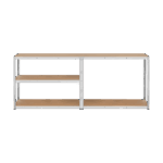 Металева стійка для зберігання 205x120x45 срібляста Rebel RB-1252 - Зображення 5