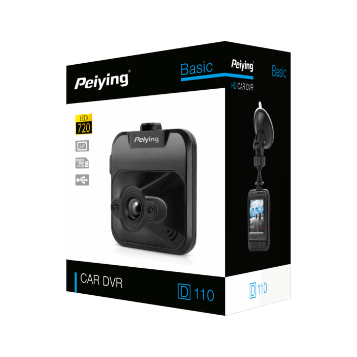 Автомобільний відеореєстратор Peiying PY-DVR002 Basic D110 - Зображення 5