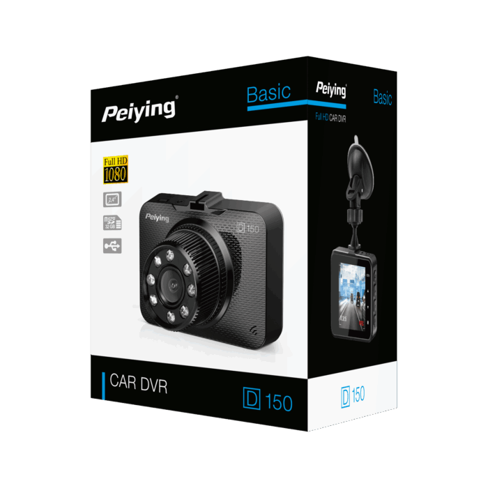 Автомобільний відеореєстратор Peiying PY-DVR005 Basic D150 - Зображення 5