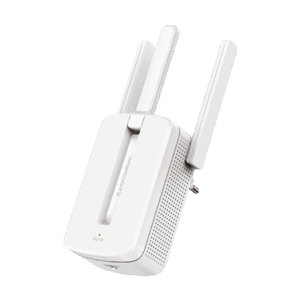 Ретранслятор - підсилювач WiFi сигналу Mercusys MRS0006 MW300RE з 3 антенами
