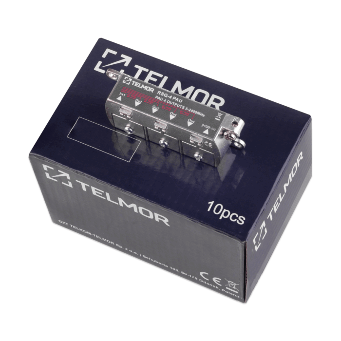 Швидкий розгалужувач RSQ-4 Telkom telmor ZLA0596 PAU 4X 2.4G TELMOR - Зображення 2