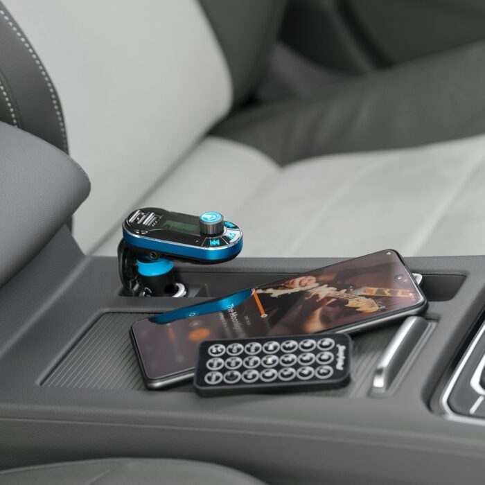 Автомобільний передавач Peiying URZ0461 з функцією Bluetooth (2 порти USB) - Зображення 3