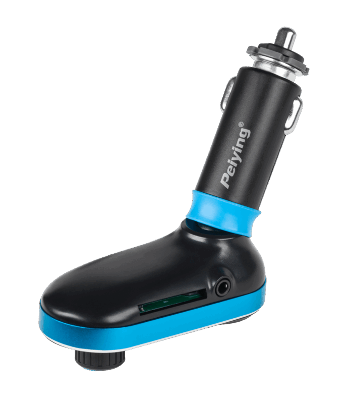 Автомобільний передавач Peiying URZ0461 з функцією Bluetooth (2 порти USB) - Зображення 2
