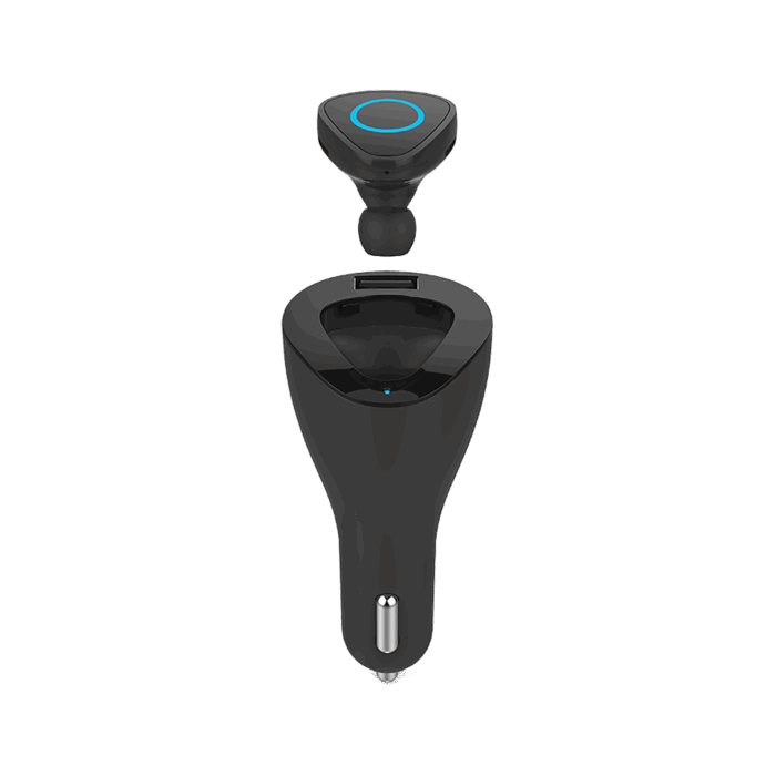 Bluetooth-гарнітура Krüger&matz KM0397 Traveler K1 з автомобільним зарядним пристроєм - Зображення 2