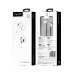 Навушники-вкладиші Krüger&matz KMPC1-W C1 USB-C з мікрофоном, білі - Зображення 3