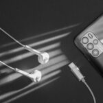 Навушники-вкладиші Krüger&matz KMPC2-W C2 USB-C з мікрофоном, білі - Зображення 4