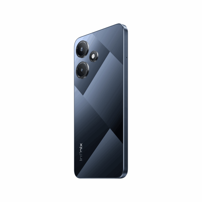 Чорний смартфон Infinix INFINIXHOT30I-B HOT 30i - Зображення 3