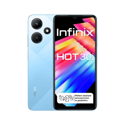 Смартфон Infinix INFINIXHOT30I-BL HOT 30i синього кольору