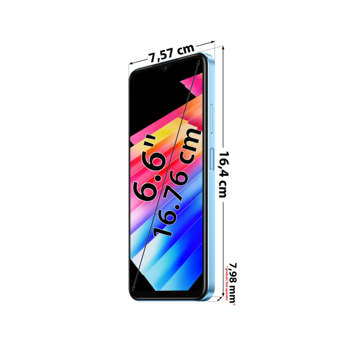 Смартфон Infinix INFINIXHOT30I-BL HOT 30i синього кольору - Зображення 7
