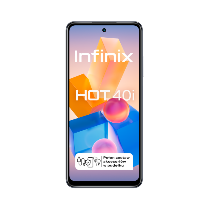 Смартфон Infinix INFINIXHOT40IBLACK Hot 40i Black 8/256 ГБ - Зображення 2