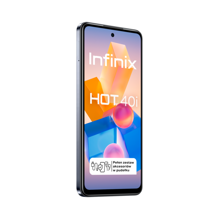 Смартфон Infinix INFINIXHOT40IBLACK Hot 40i Black 8/256 ГБ - Зображення 4