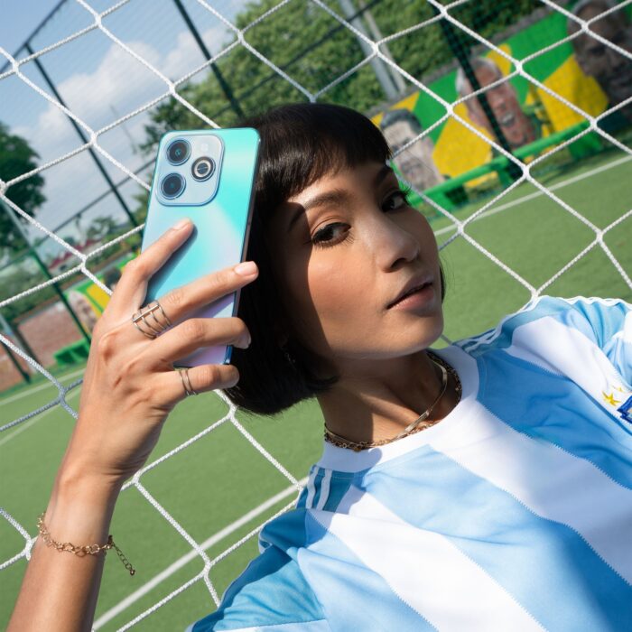 Смартфон Infinix INFINIXHOT40IBLUE Hot 40i Blue 8/256 ГБ - Зображення 11