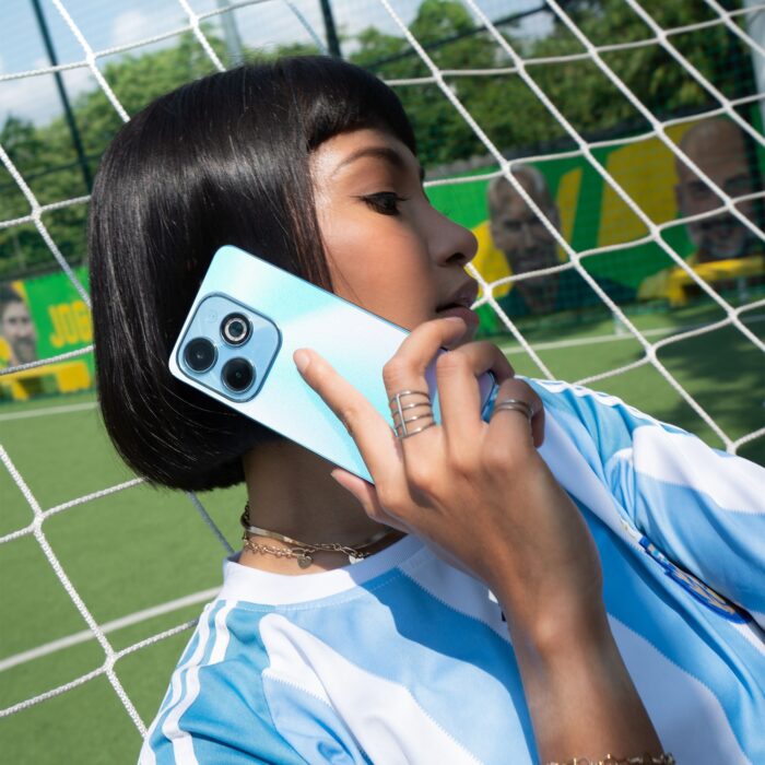 Смартфон Infinix INFINIXHOT40IBLUE Hot 40i Blue 8/256 ГБ - Зображення 10