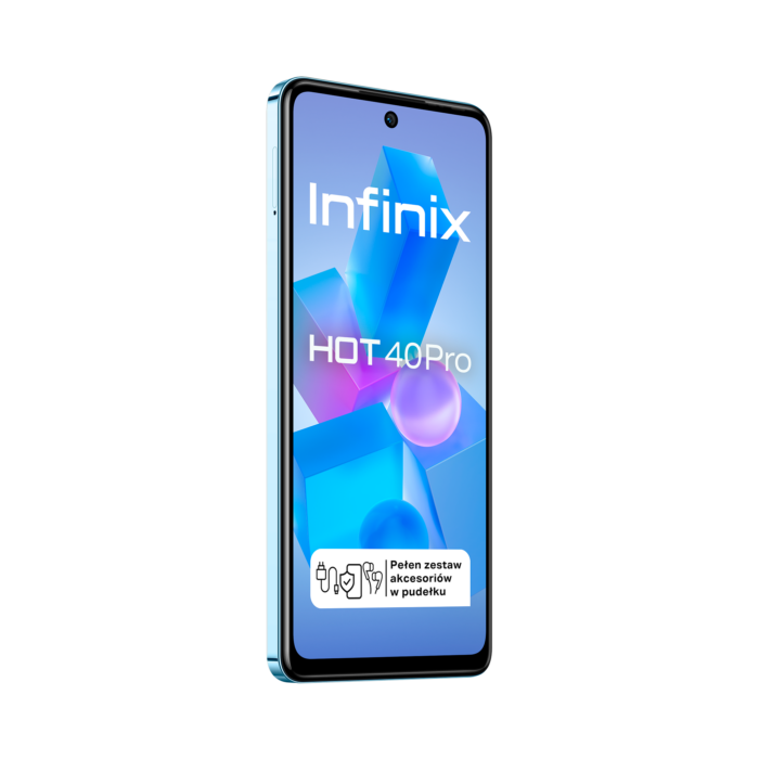 Смартфон Infinix INFINIXHOT40PROBLUE Hot 40PRO Blue 8/256 ГБ - Зображення 4