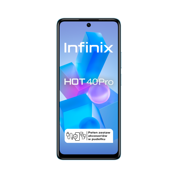 Смартфон Infinix INFINIXHOT40PROBLUE Hot 40PRO Blue 8/256 ГБ - Зображення 2