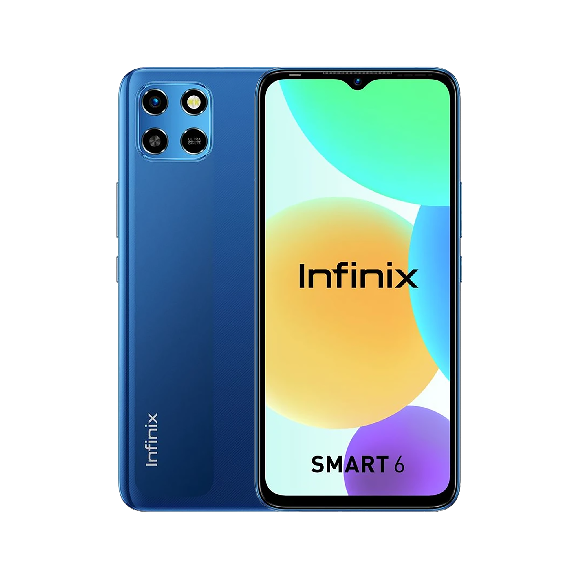 Смартфон INFINIX Smart 6 Blue Смартфон Infinix INFINIXSMART6-BL Smart 6 Blue