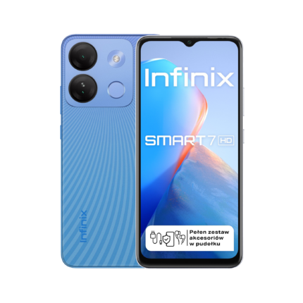 Смартфон Infinix INFINIXSMART7HD-BL Smart 7HD кольору Silk Blue