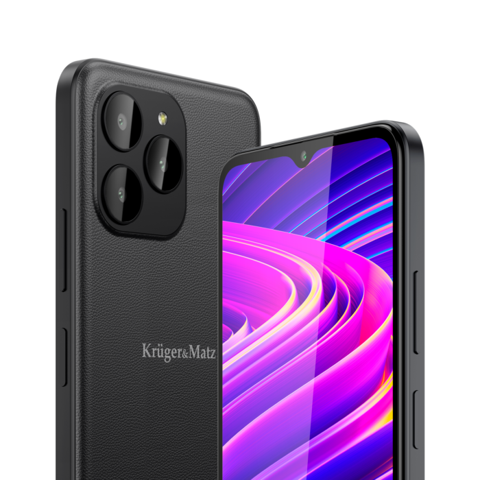 Смартфон Kruger&Matz KM05001-B FLOW 10 чорного кольору - Зображення 8