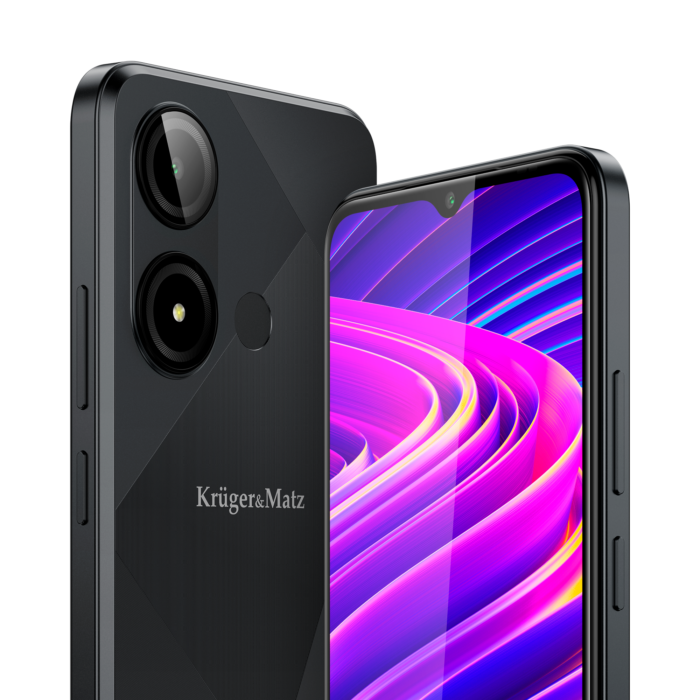 Чорний смартфон Krüger&matz KM05003-B FLOW 11 - Зображення 10