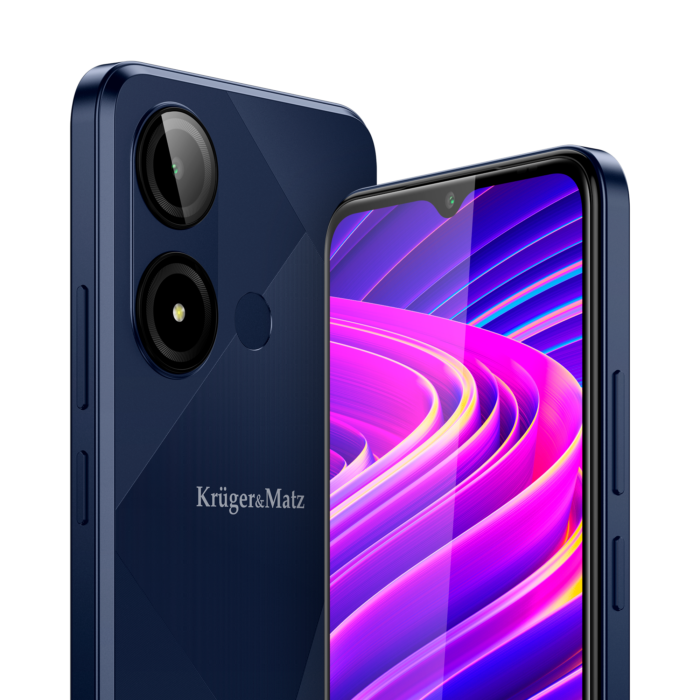 Смартфон Kruger&Matz KM05003-BL FLOW 11 синього кольору - Зображення 10