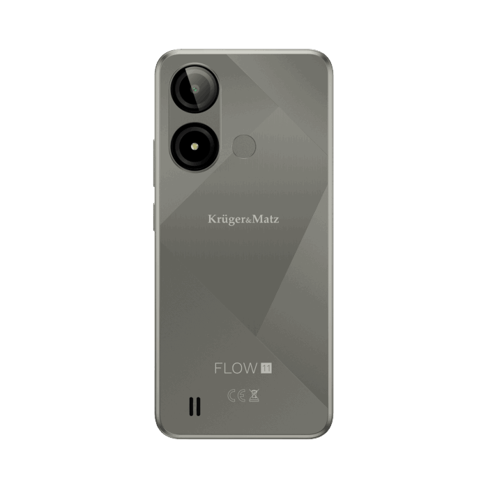 Смартфон Kruger&Matz FLOW 11 KM05003-G золотисто-сірого кольору - Зображення 5
