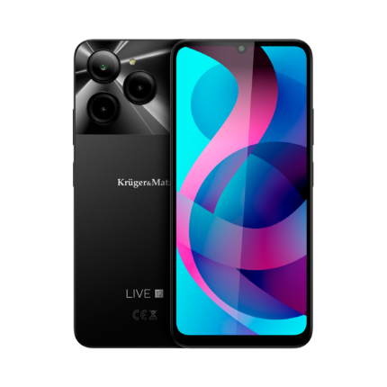 Чорний смартфон Krüger&matz KM05005-B Kruger&Matz LIVE 12