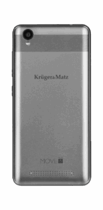 Міні-смартфон Krüger&matz KM0463-S MOVE 8 сірого кольору - Зображення 5