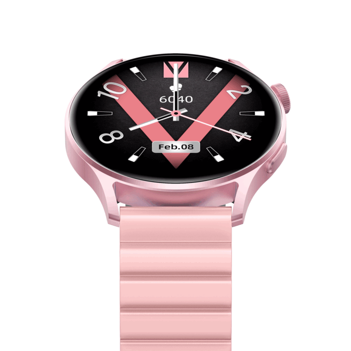 Рожевий смарт-годинник Kieslect KIESLECT-LORA2-PINK Lora 2 - Зображення 7