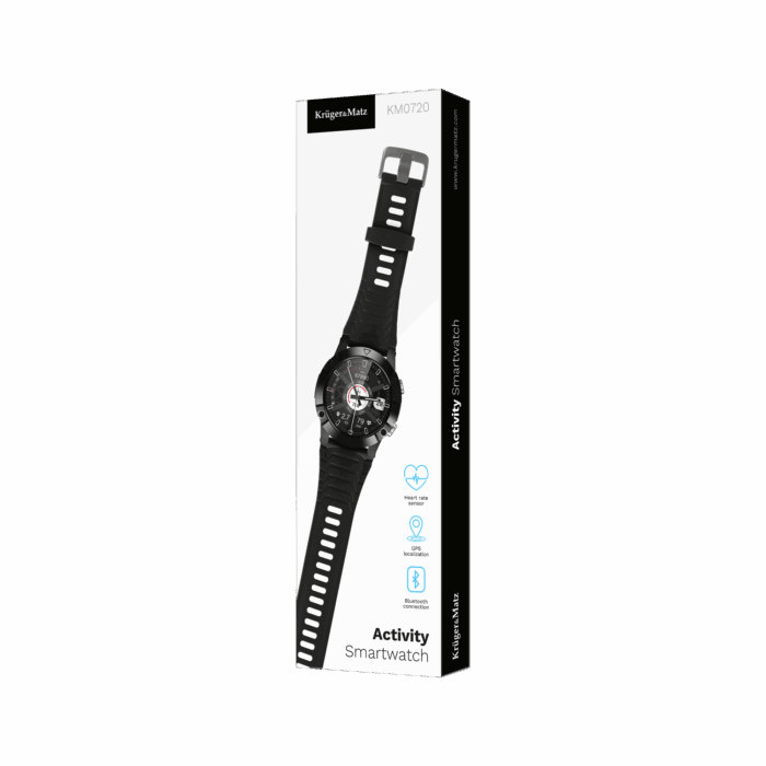Розумний GPS-годинник Krüger&matz KM0720 Activity Black - Зображення 9