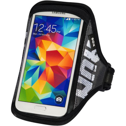 Спортивний браслет SOX для смартфона RUN AWAY S/M 25-33 GSM0758 см чорний