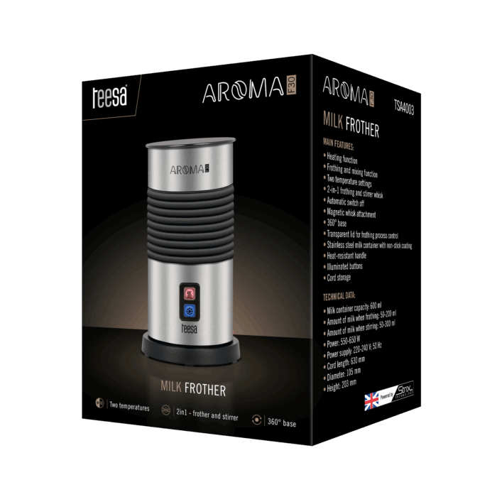 Спінювач молока AROMA F30 Teesa TSA4003 - Зображення 4