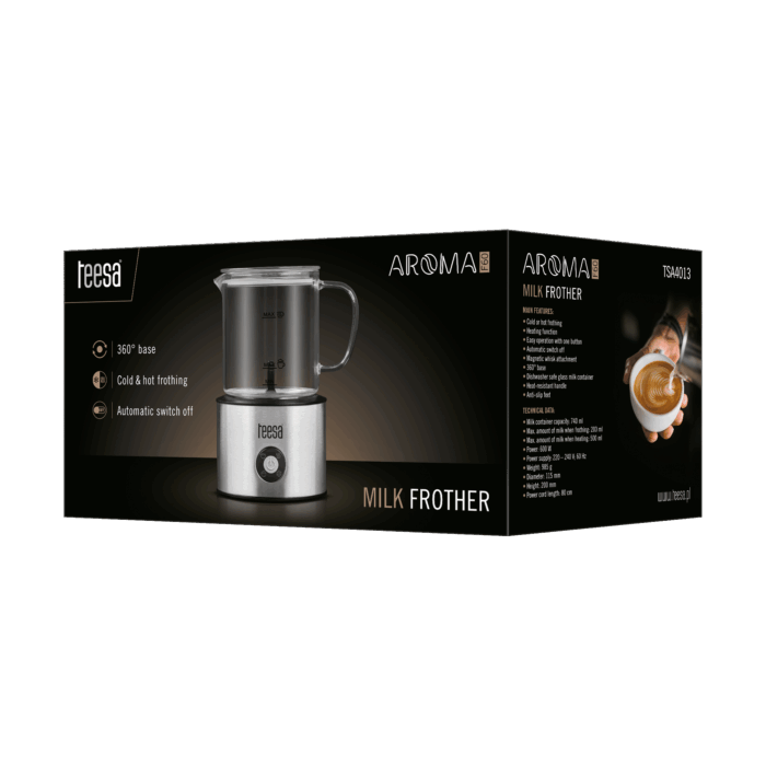 Спінювач молока AROMA F60 Teesa TSA4013 - Зображення 5