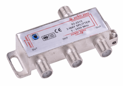 Розгалужувач 3-смуговий Cabletech ZLA0636 5-2450 МГц