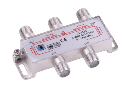 Розгалужувач 4-канальний Cabletech ZLA0637 5-2450 МГц